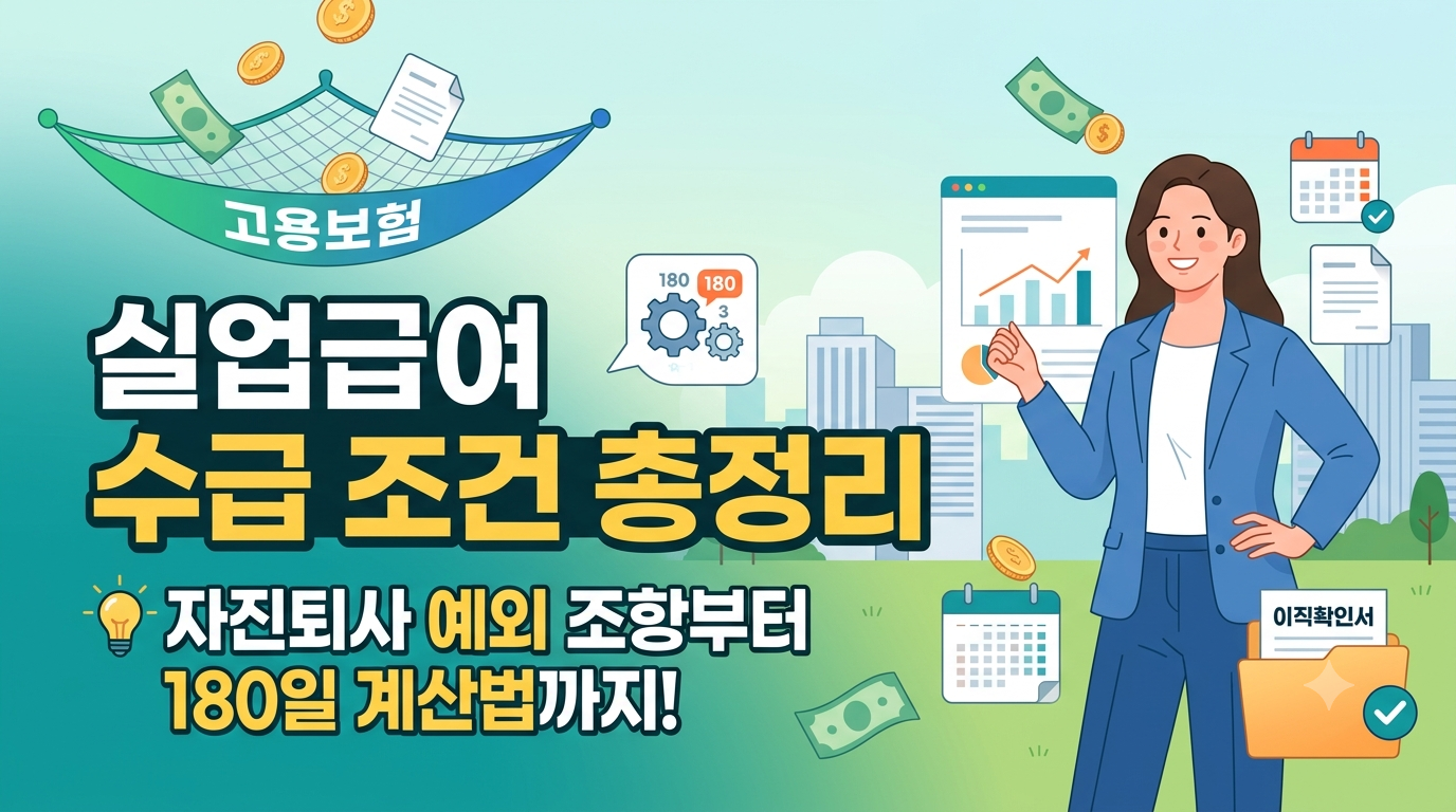 실업급여 수급 조건