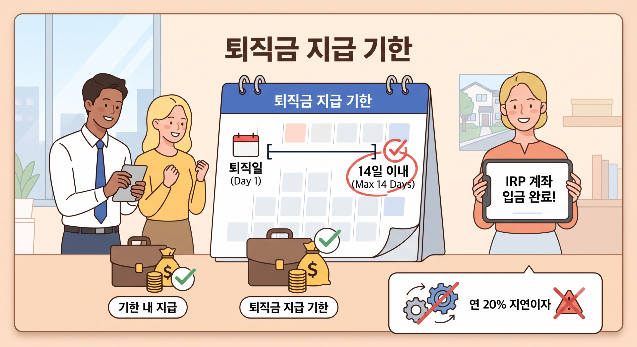 퇴직금 기한