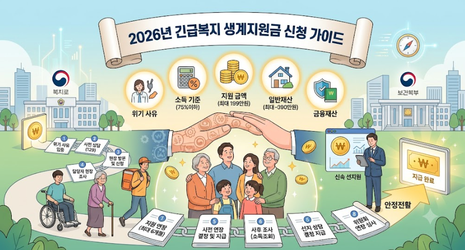 2026년 긴급복지 생계지원금 신청 조건 알아보기 1 image 10
