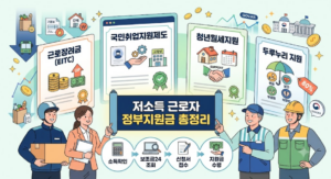 월급이 적다면 받을 수 있는 정부지원금 총정리 9 정부 지원금 썸네일